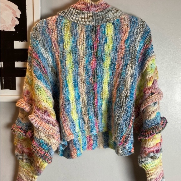 Free People Burst Your Bubble Turtleneck Sweater NWT S 💥💥💥🌟 - Picture 8 of 10